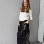 Canvas Skirt Black